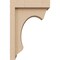 Ekena Millwork 4"W x 8"D x 12"H Classic Emerson Rough Cedar Woodgrain TimberThane Corbel, Primed Tan CORUR04X08X12EMRRCPR - alternate 3